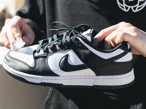 nike panda dunks low restock